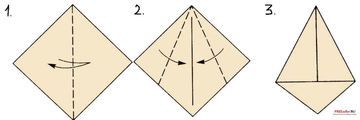 Воздушны змей из бумаги: схемы с шаблонами для вырезания
